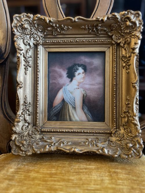 C19th Portrait Watercolour of a Woman
