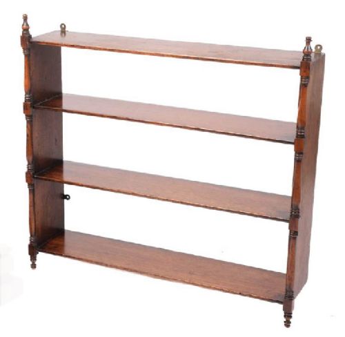 Regency Set of Mahogany Wall Shelves