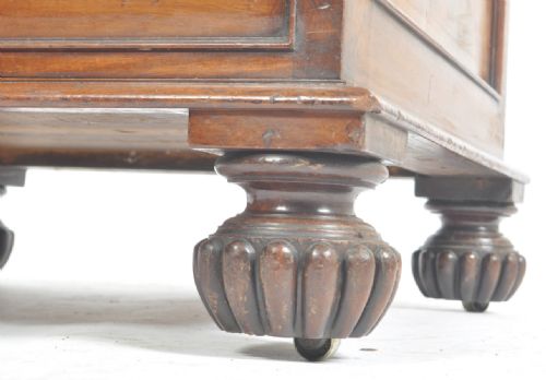 A WILLIAM IV MAHOGANY SLIDING TOP DAVENPORT - ADDITIONAL PHOTO 6