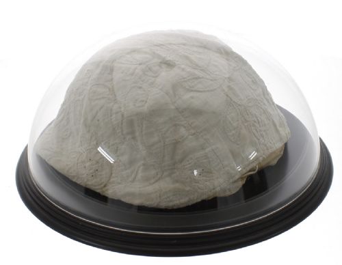 C17th Embroidered Linen Night Cap