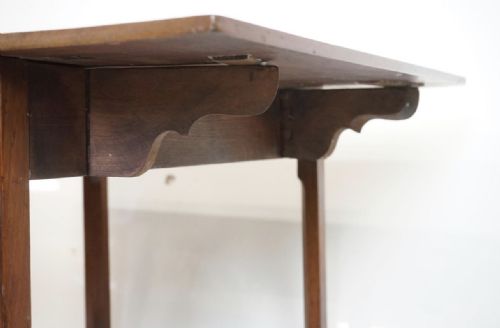 LATE C18TH FADED MAHOGANY PEMBROKE TABLE - ADDITIONAL PHOTO 5