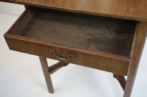 LATE C18TH FADED MAHOGANY PEMBROKE TABLE - ADDITIONAL PHOTO 6