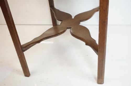 LATE C18TH FADED MAHOGANY PEMBROKE TABLE - ADDITIONAL PHOTO 8