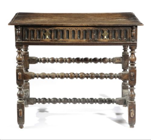 Late C17th Oak Side Table