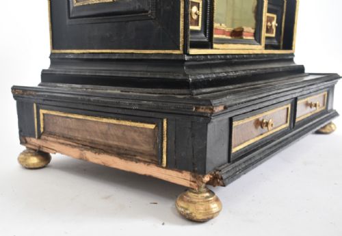 C17TH EBONY AND WALNUT TABLE CABINET - ADDITIONAL PHOTO 6