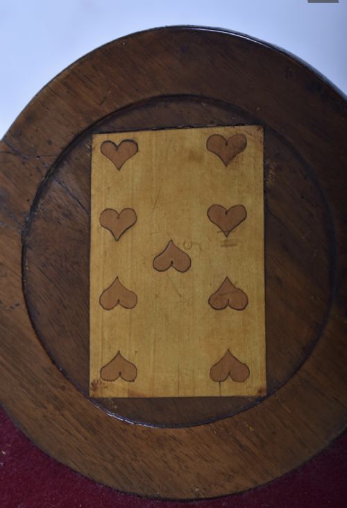 C18TH DUTCH MARQUETRY DOG EARED GAMES TABLE - ADDITIONAL PHOTO 4