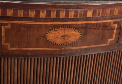 C18TH DUTCH INLAID CREDENZA FOR RESTORATION - ADDITIONAL PHOTO 2