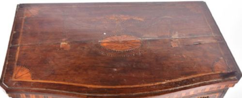 C18TH DUTCH INLAID CREDENZA FOR RESTORATION - ADDITIONAL PHOTO 6