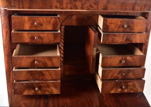 C19TH CONTINENTAL SECRETAIRE ABBATTANT FOR RESTORATION - ADDITIONAL PHOTO 3