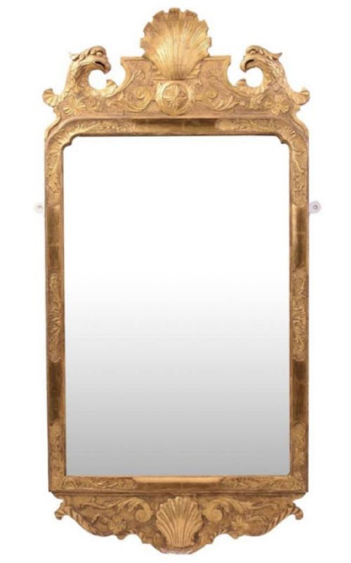 George 11 Carved Giltwood Wall Mirror