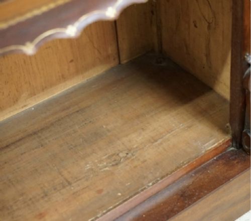 LARGE C19TH OPEN BOOKCASE WITH FIVE SHELVES - ADDITIONAL PHOTO 1