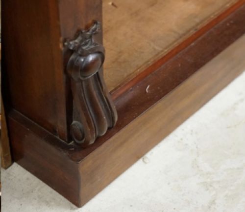 LARGE C19TH OPEN BOOKCASE WITH FIVE SHELVES - ADDITIONAL PHOTO 3