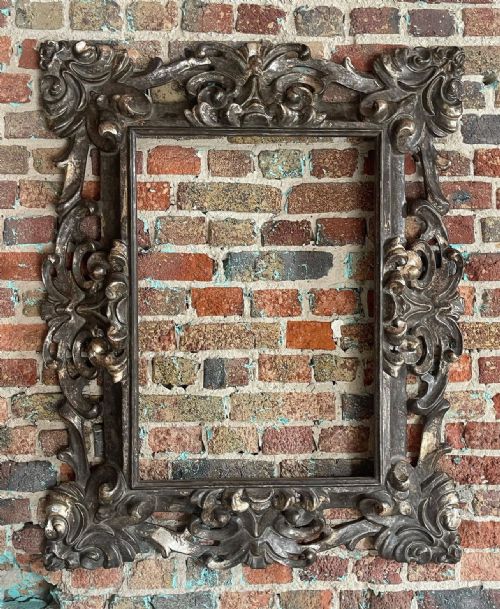 Fine Large Boroque Silvered Frame