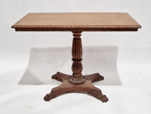 Early C19th Teak Anglo Indian Side Table