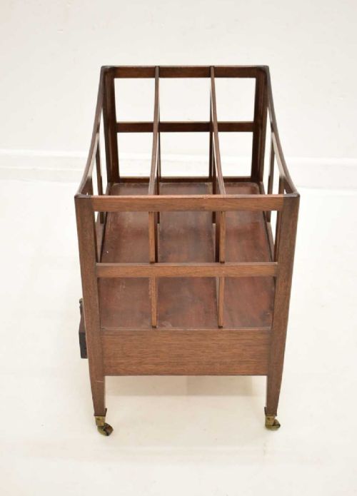 C19TH GEORGIAN MAHOGANY CANTERBURY - ADDITIONAL PHOTO 1