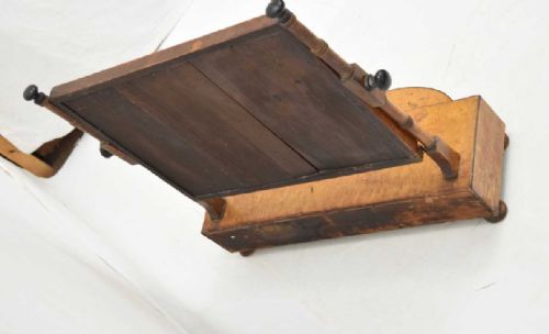 GEORGE III BURR MAPLE DRESSING MIRROR - ADDITIONAL PHOTO 3