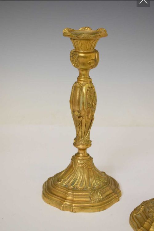 CAST BRONZE FRENCH LOUIS XV STYLE - ADDITIONAL PHOTO 5
