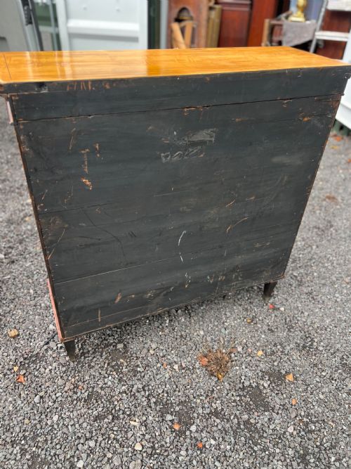 SATINWOOD INLAID SIDE CABINET - ADDITIONAL PHOTO 4