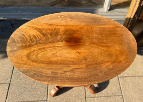 C19TH OVAL OCCASIONAL TABLE - ADDITIONAL PHOTO 1