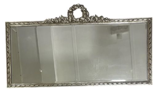 CLASSICAL SILVERED WALL MIRROR - ADDITIONAL PHOTO 1
