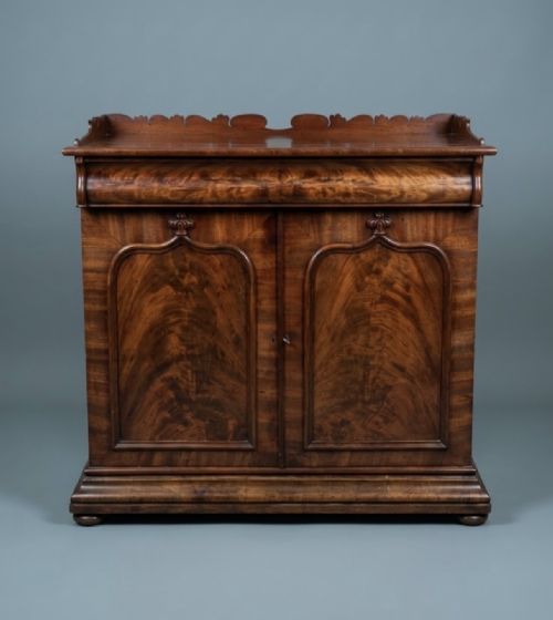 William IV Mahogany Side Cabinet