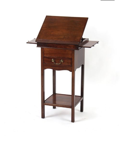 Georgian mahogany artists table 