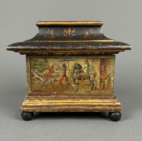 Painted Small Italian Painted Casket