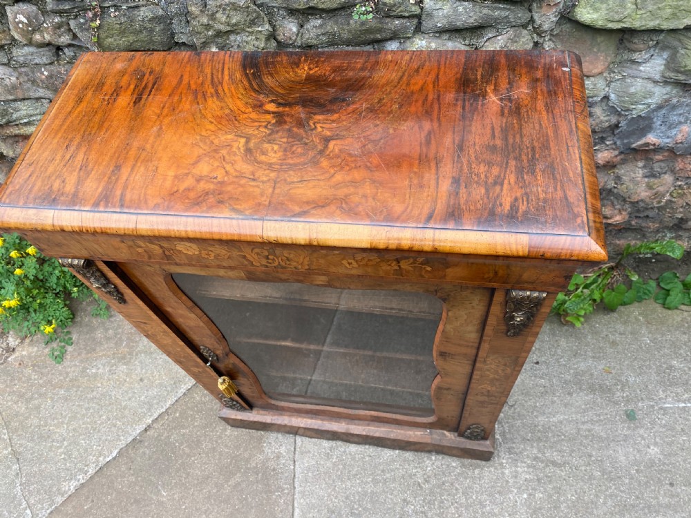 C19th Walnut pier cabinet  View V