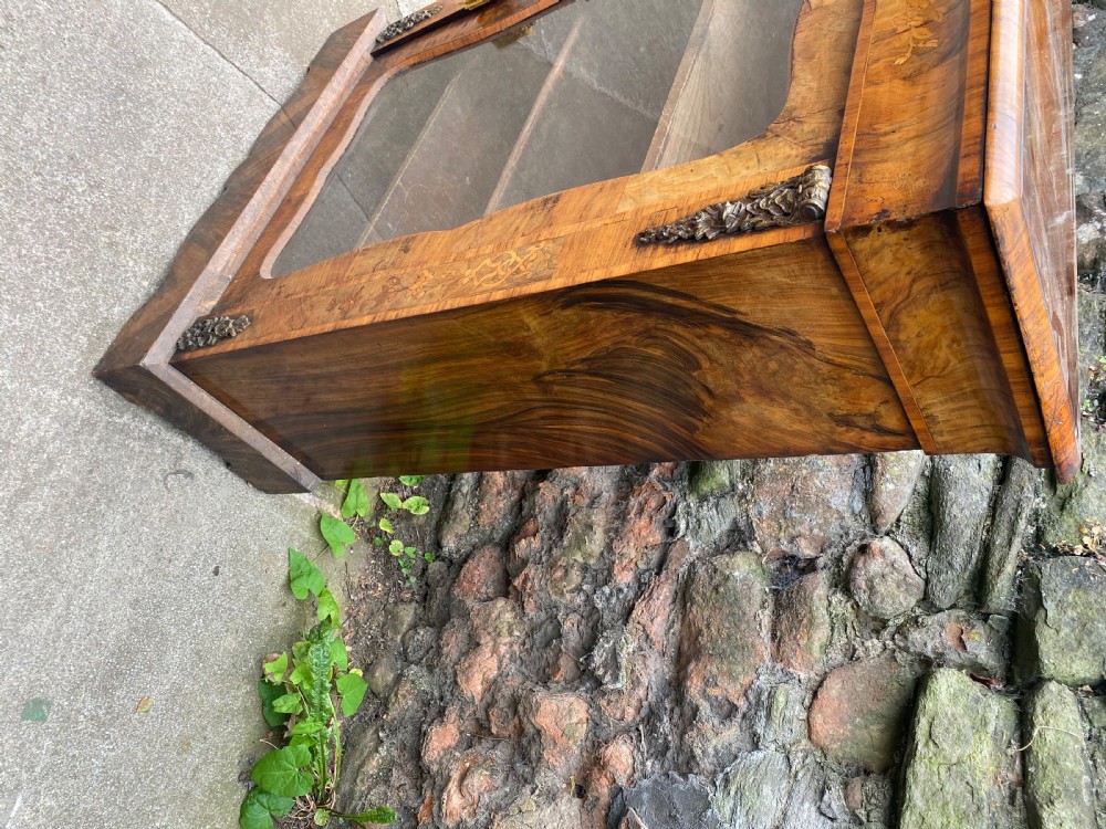 C19th Walnut pier cabinet  View X