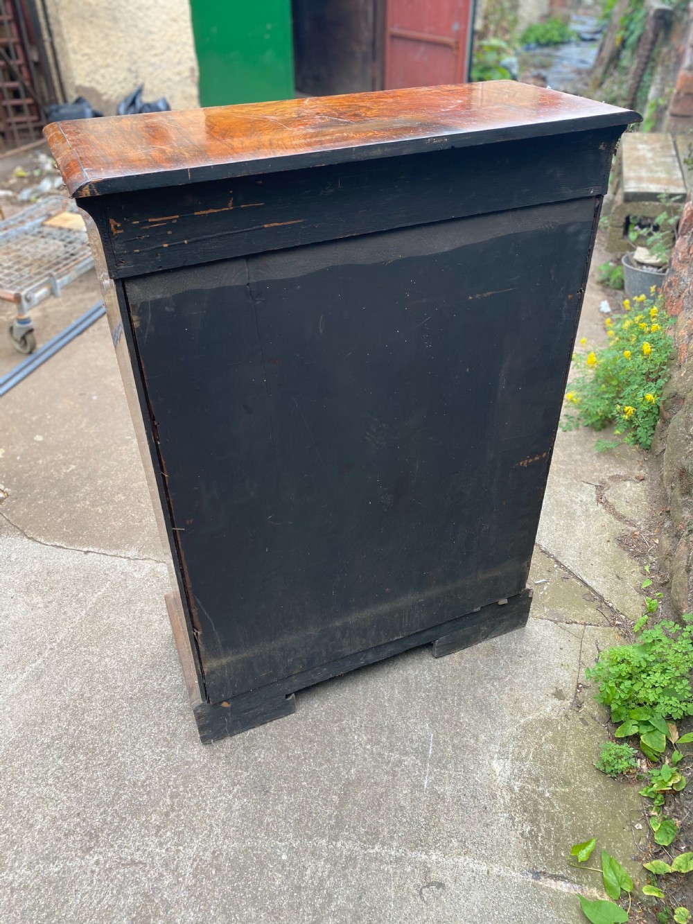 C19th Walnut pier cabinet  View XI