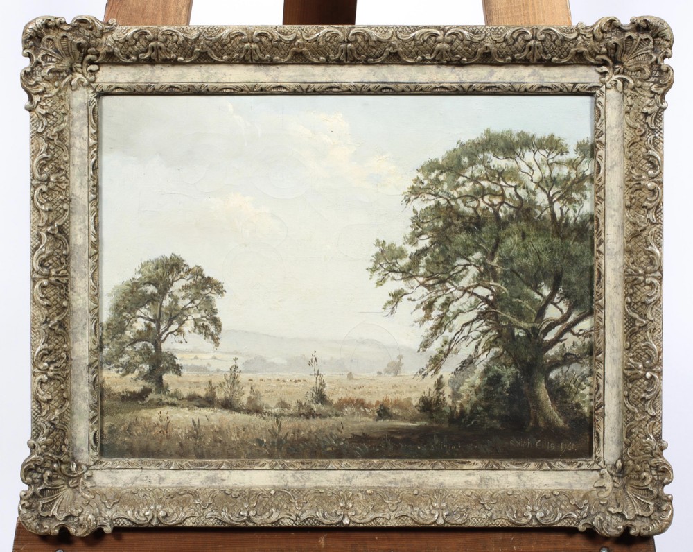 Ralph Ellis rural scene oil painting 
