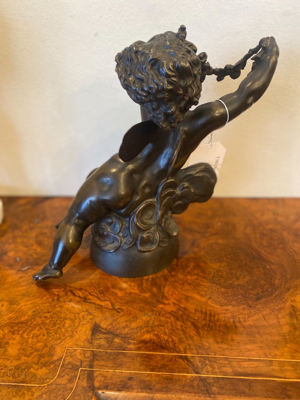 C19th bronze cherub  View V