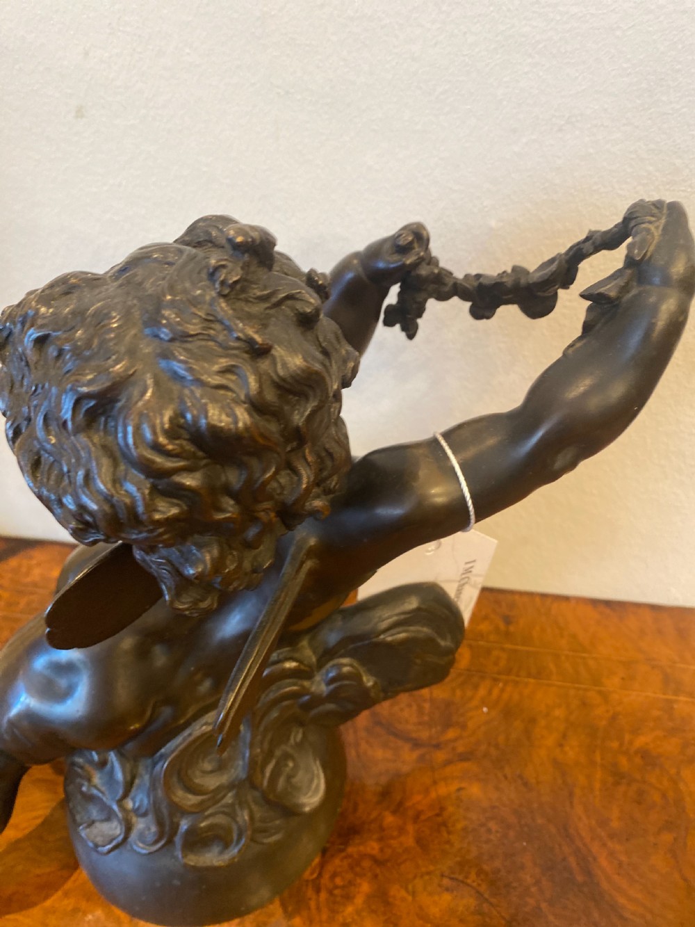 C19th bronze cherub  View VI