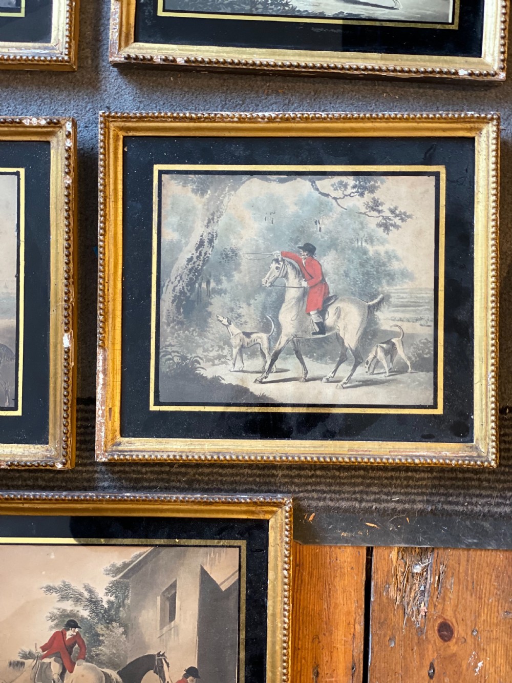 C18th Aquatints by JUKES, Francis after Charles Loraine SMITH (1751-1835) View III