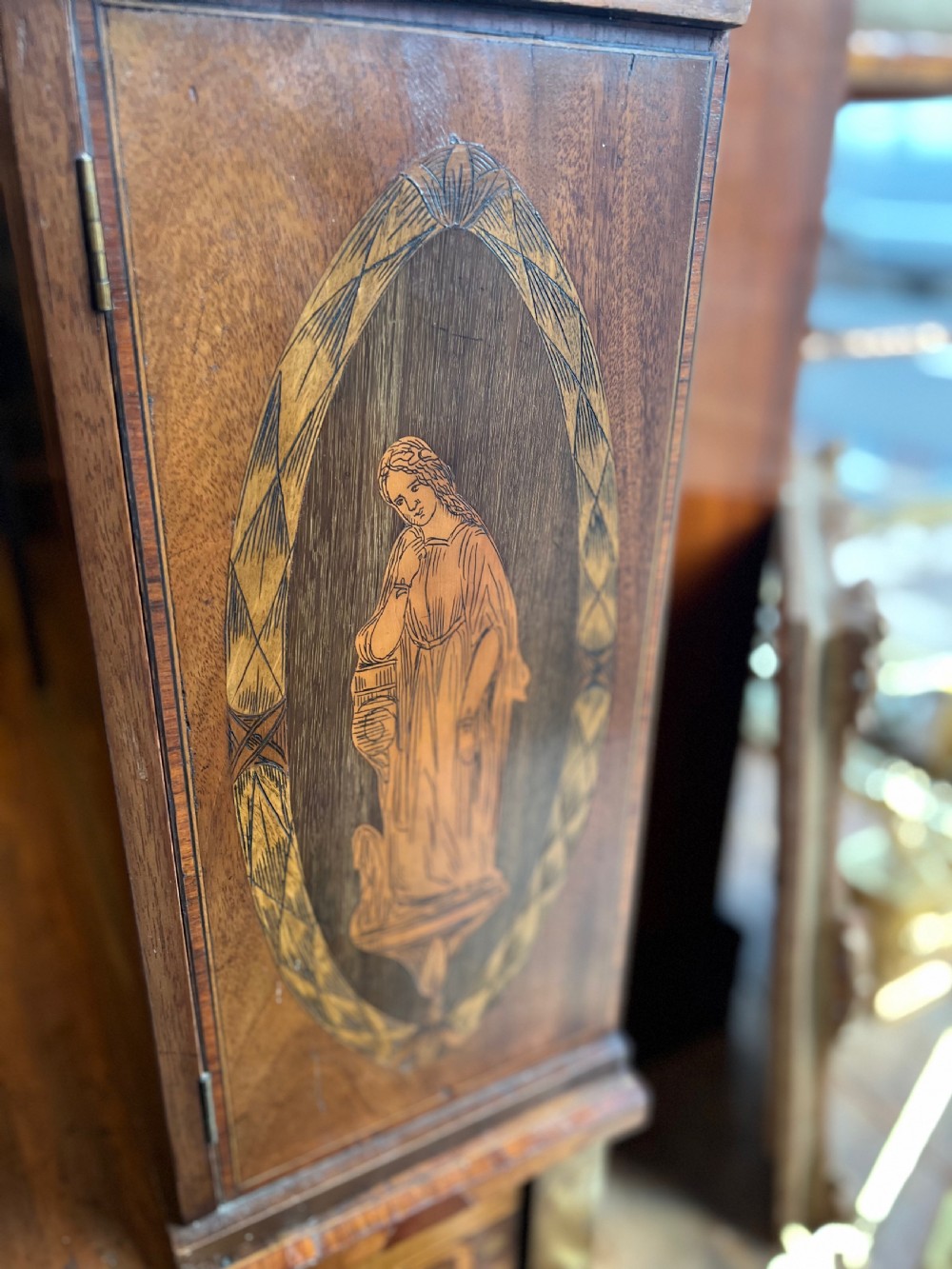 Georgian inlaid table cabinet  View XVII