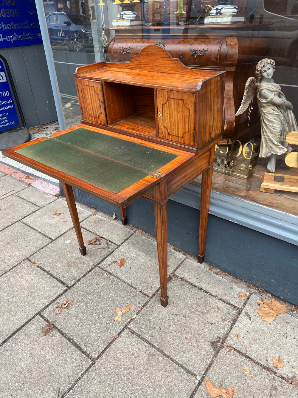 Satinwood bonheur de jour View VIII