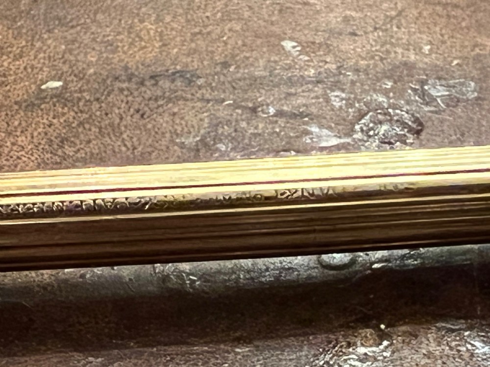 Gold combination propelling pen and pencil by S. Morden & Co  View IV