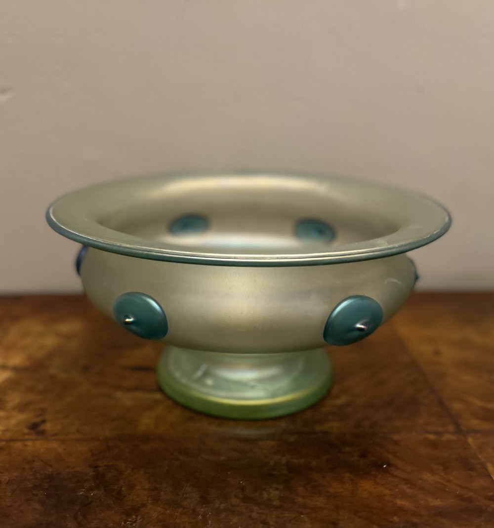 Large Loetz Orpheus pattern bowl circa 1904