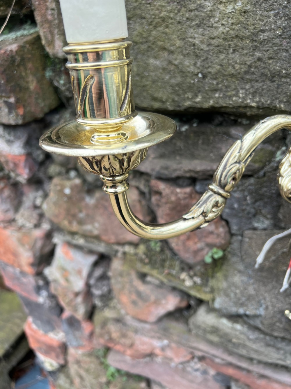 Pair of adams style Edwardian wall lights  View IV