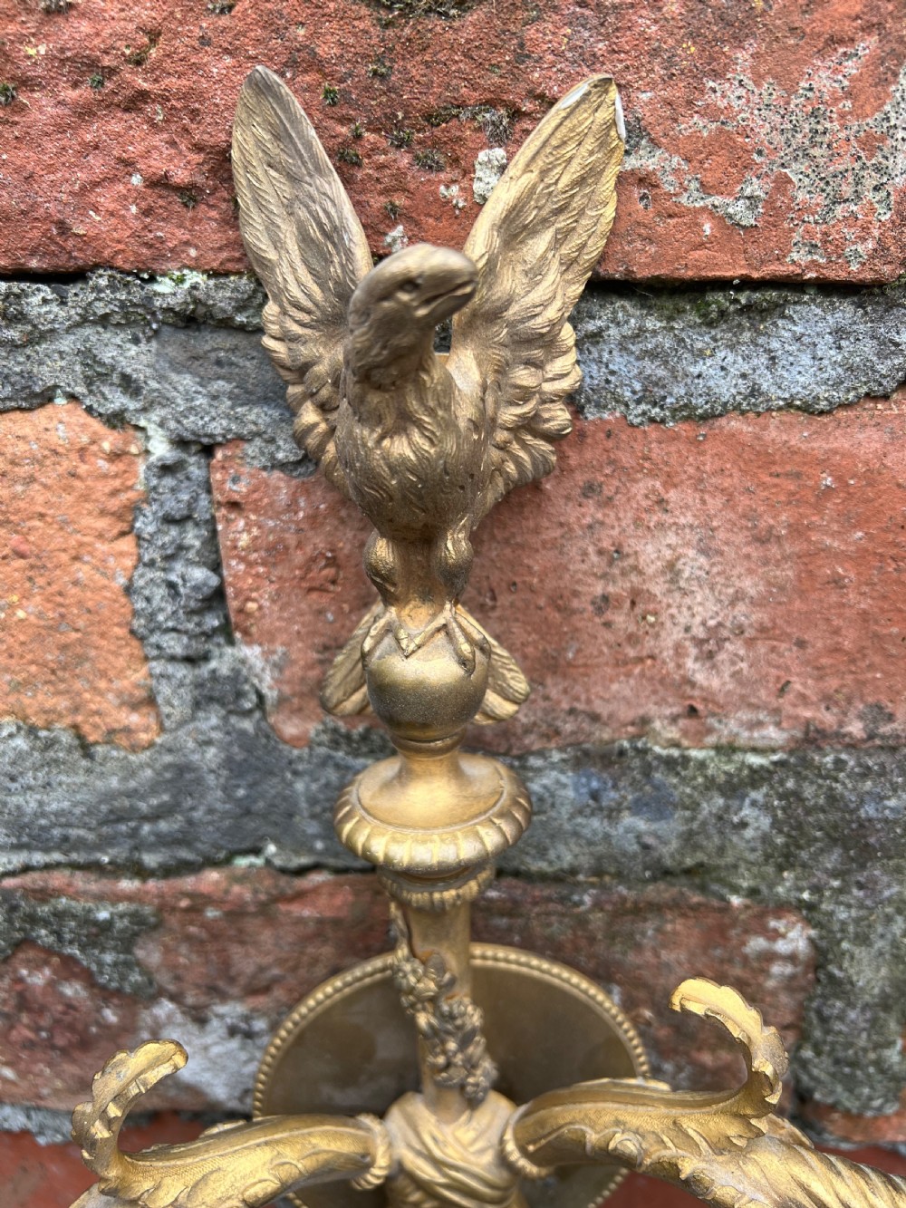 A pair of ormolu regency candle sconces  View IV