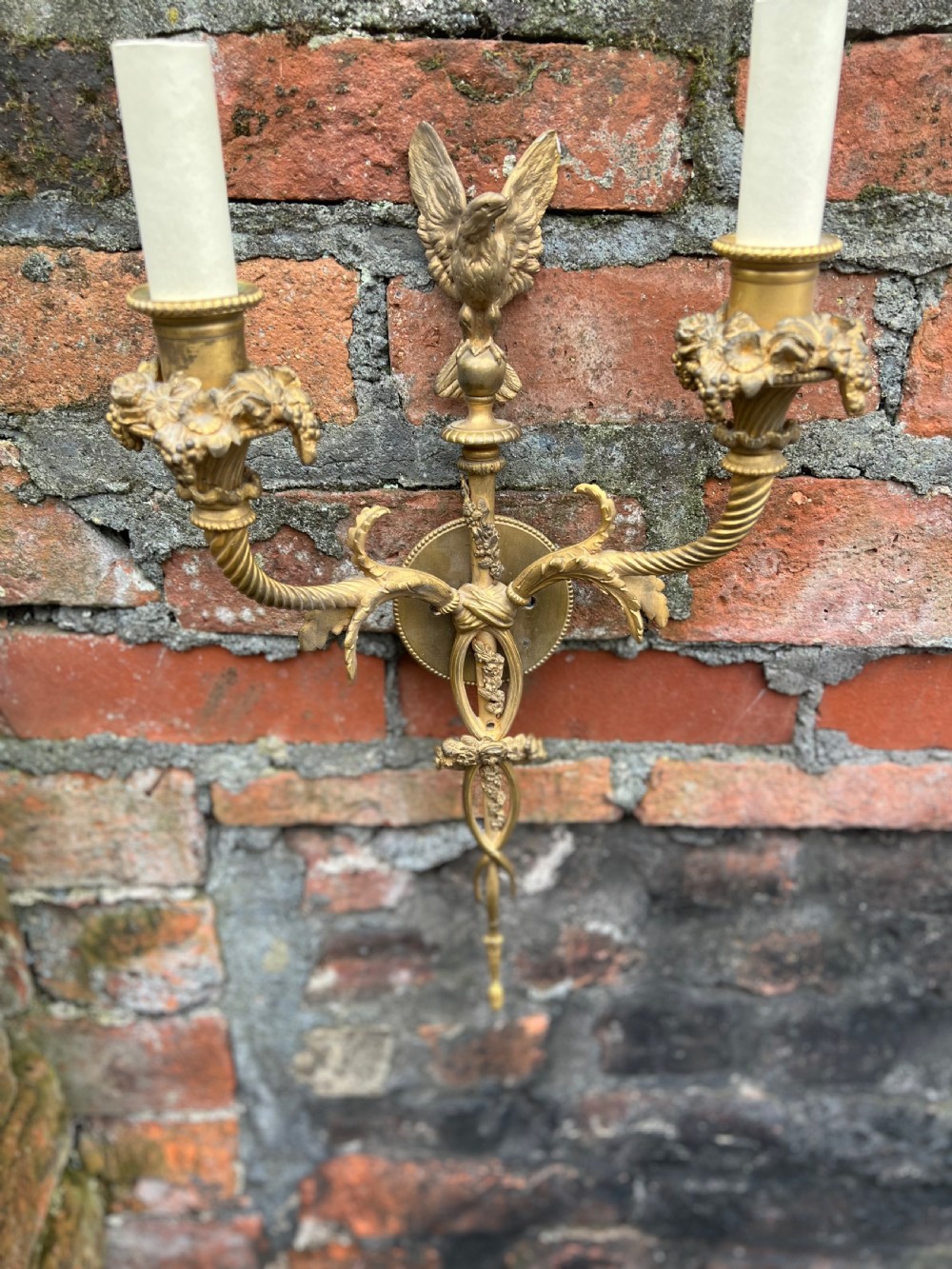 A pair of ormolu regency candle sconces  View VII