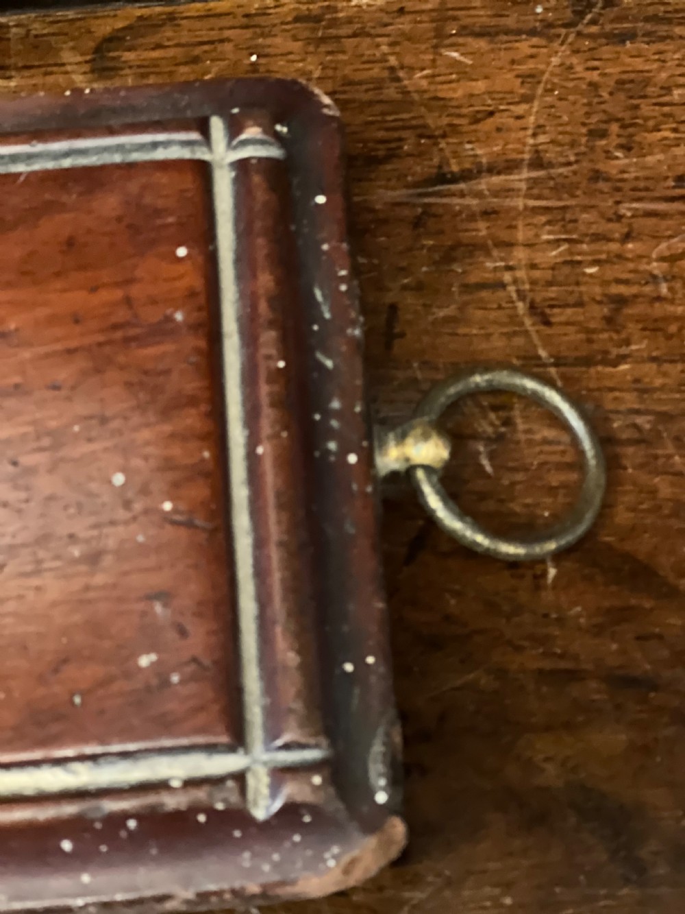 George III mechanical bellows in walnut and brass  View IX