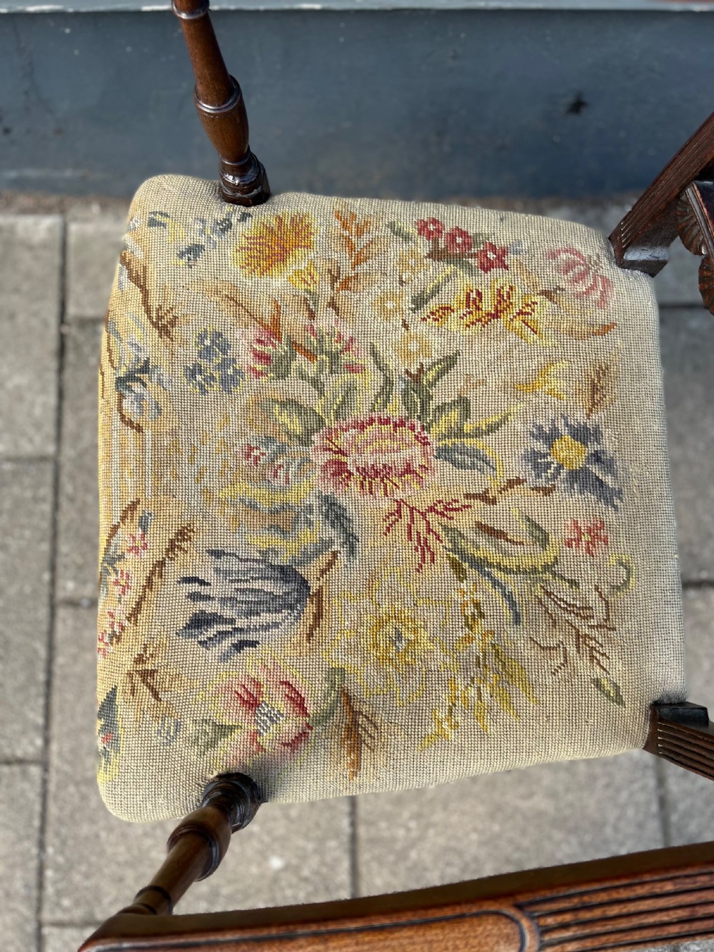 C18th Sheraton armchair  View VIII