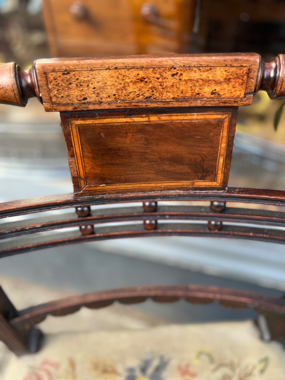C18th Sheraton armchair  View IX