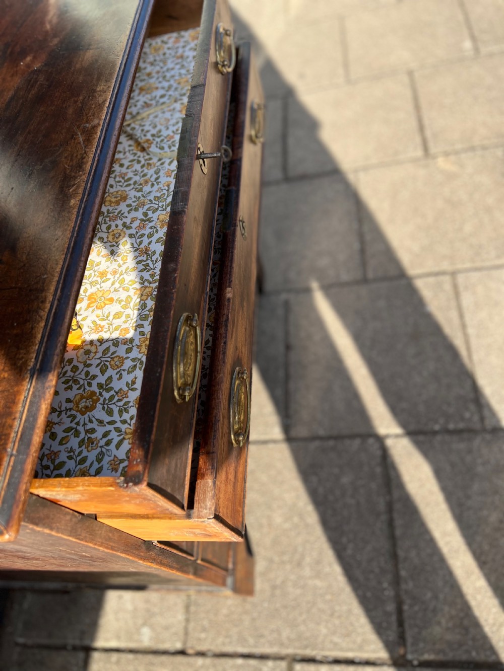 Small early C19th mahogany chest of drawers  View V