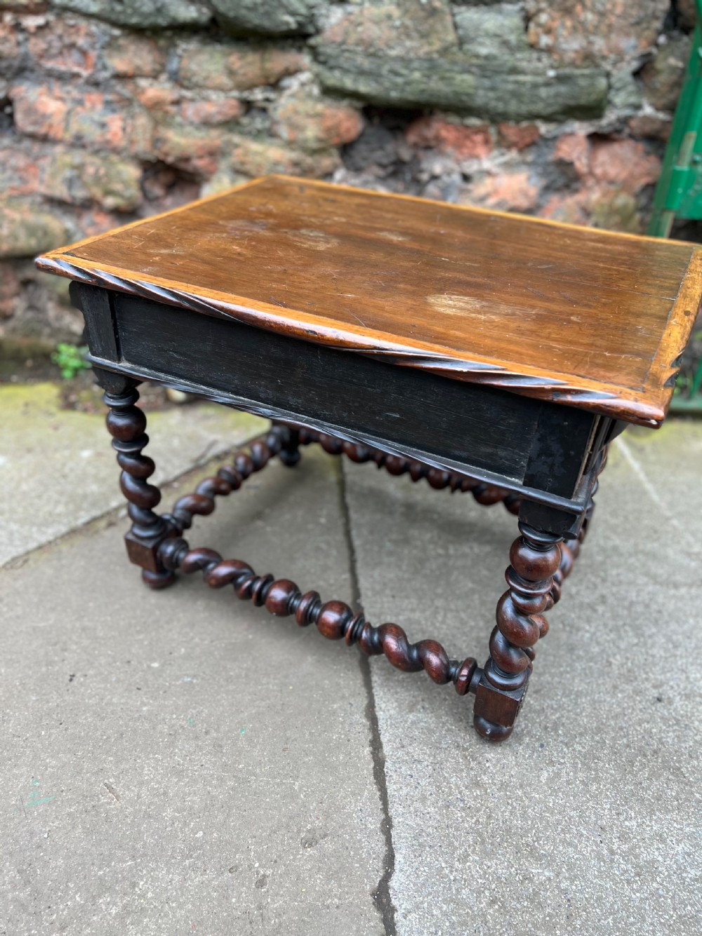 Small C18th Portuguese low table  View V