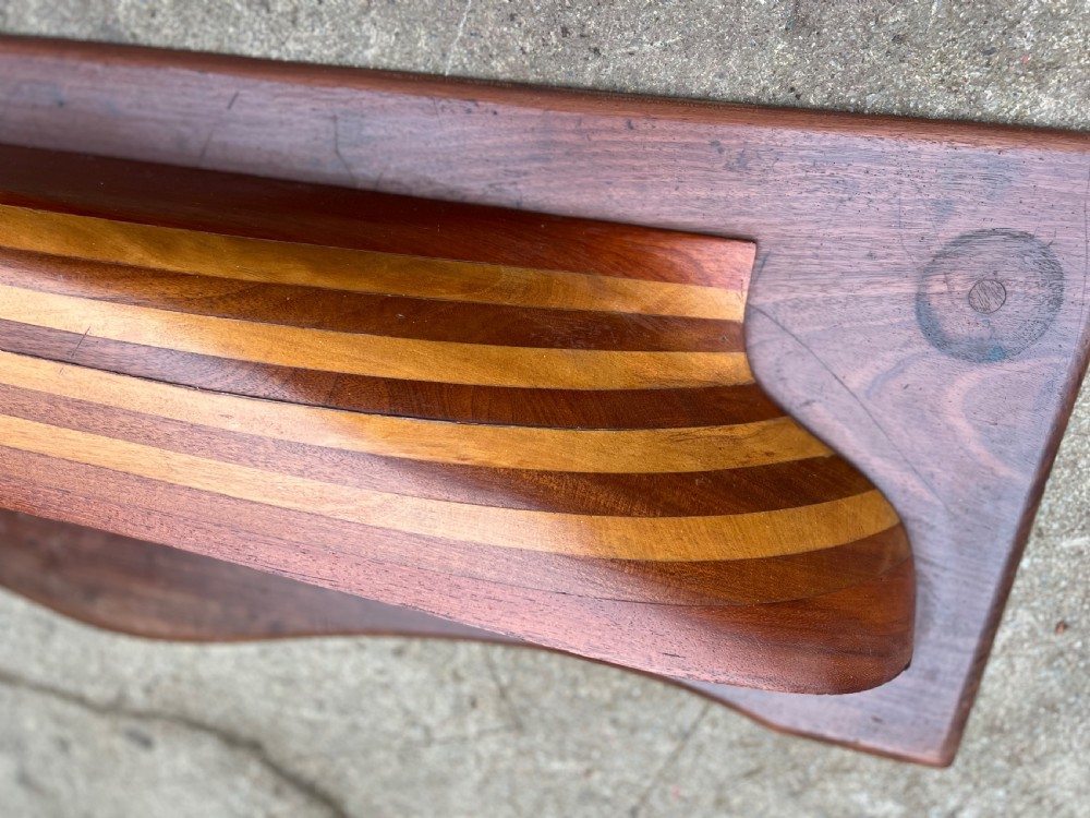 Large boatbuilders half model of a boat  View II