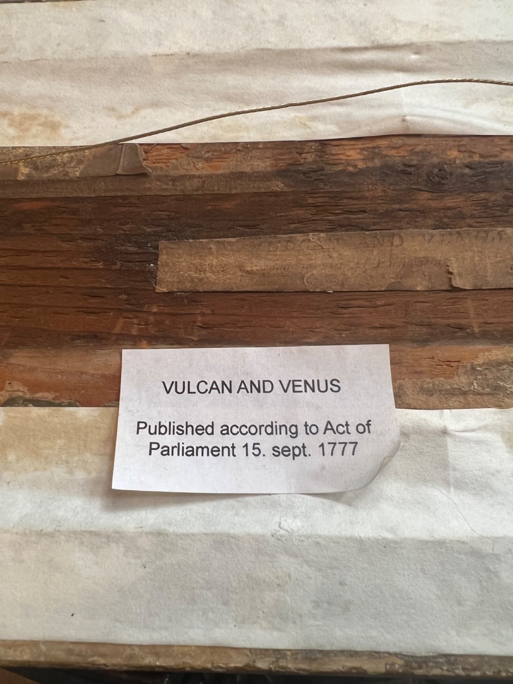 Set of four bartolozzi engravings in giltwood frames View VII