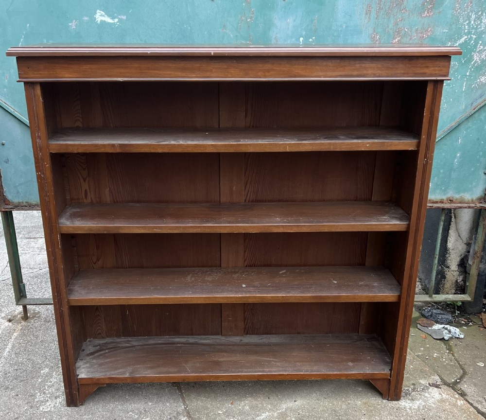 Walnut bookcase  View II