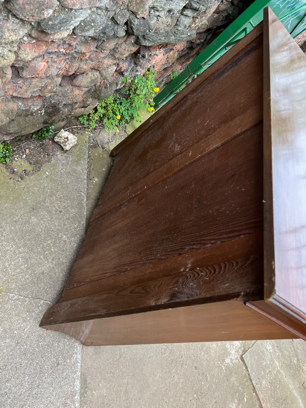 Walnut bookcase  View III
